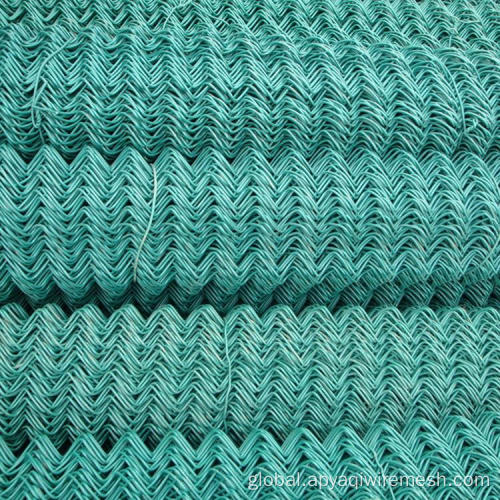 Animal Wire Mesh Fence PVC hot dipped galvanized chain link fence Supplier